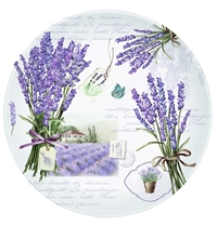 Lavendel tallerken - �:19 cm.